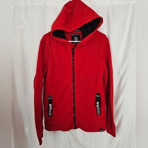 💵3/$20 Switch Red Zip Up Hooded Sweatshirt